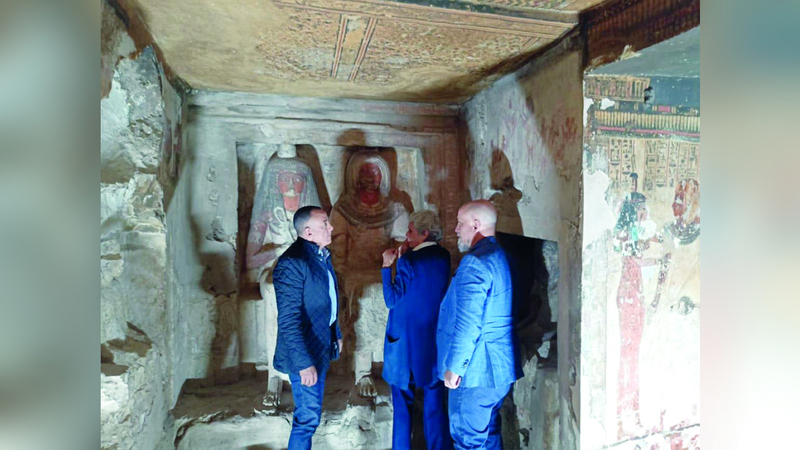 «كاتب آمون» يستقبل زواره بعد 24 عاماً من الترميم