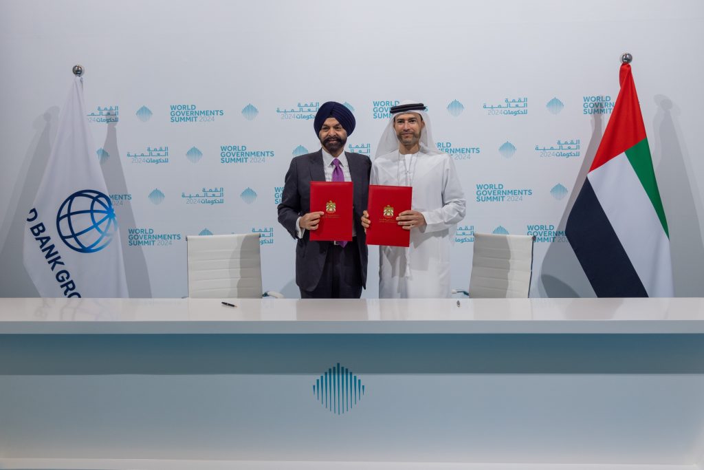 الإمارات تجدد اتفاقية الخدمات الاستشارية مع البنك الدولي