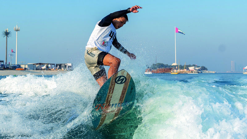 بطولة آسيا للتزلج على الماء تنطلق في أبوظبي الجمعة