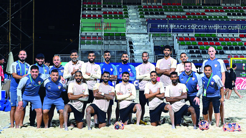 المنتخب يواجه مصر في افتتاح مونديال الشاطئية بدبي