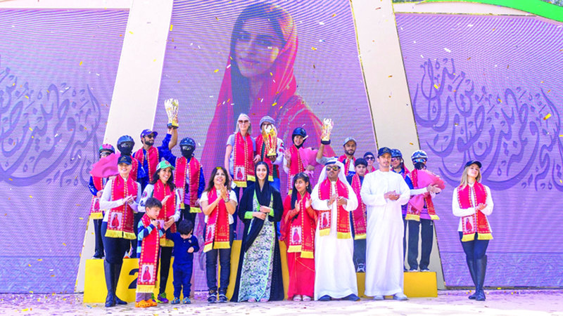 ماسة عدنان تظفر بكأس فاطمة بنت منصور بن زايد للقدرة