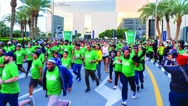 3000 عدّاء في «السباق الأخضر»