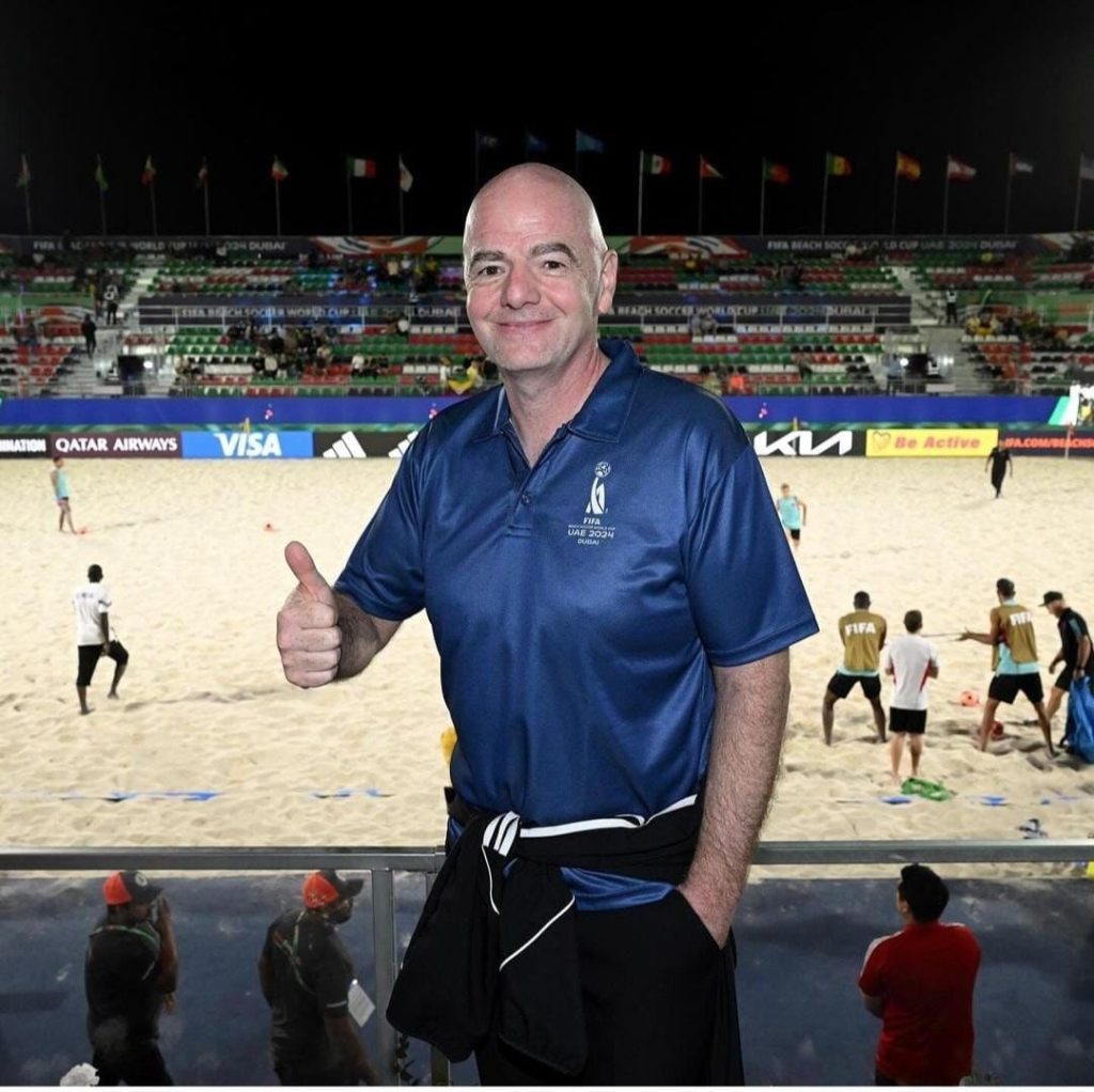 إنفانتينو: الإمارات من أهم شركاء “فيفا” في العالم