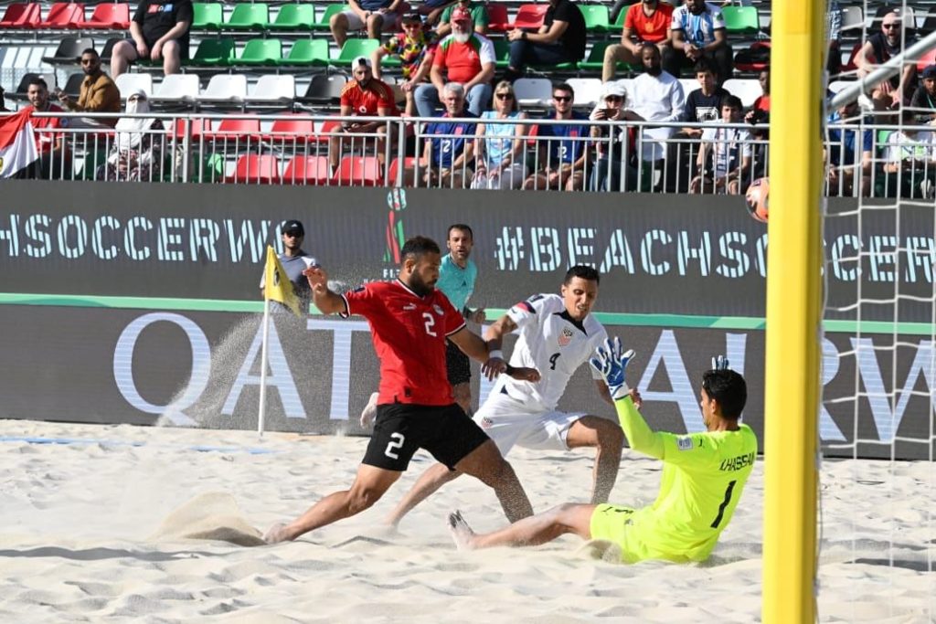 المنتخب المصري يودع مونديال الشاطئية رغم فوزه التاريخي على نظيره الأميركي