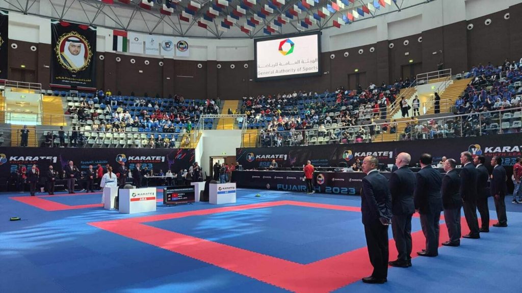 2024 لاعباً يدشنون “حلم الأولمبياد” من بوابة “الدوري العالمي لشباب الكاراتيه” في الفجيرة