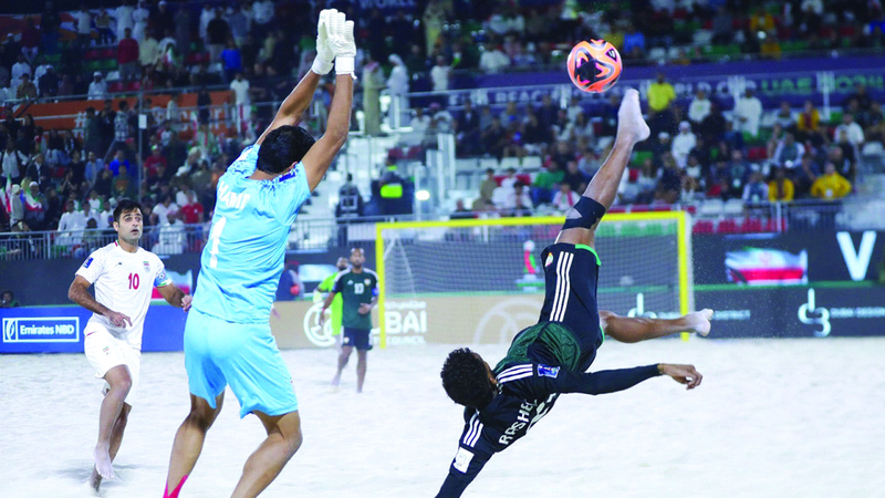 «الأبيض» يودّع مونديال الشاطئية