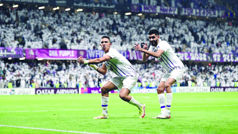 رحيمي: حسمت تأهل العين بـ «جزء من الثانية»