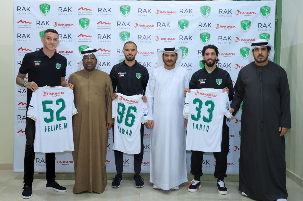الإمارات يضم الثلاثي طارق أحمد ومروان فهد والبرازيلي موتا