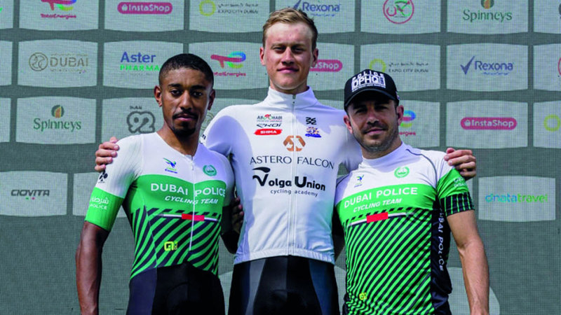 أوريكوف وباليسايت بطلا سباق «تحدي سبينس دبي» للدرّاجات