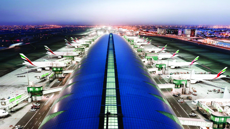 12.5 مليون مسافر عبر مطارات الدولة في يناير