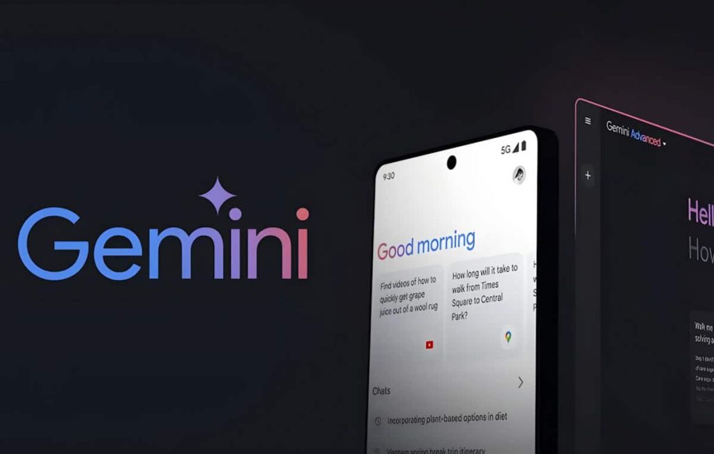 جوجل تتيح تطبيق الذكاء الاصطناعي Gemini على نطاق عالمي