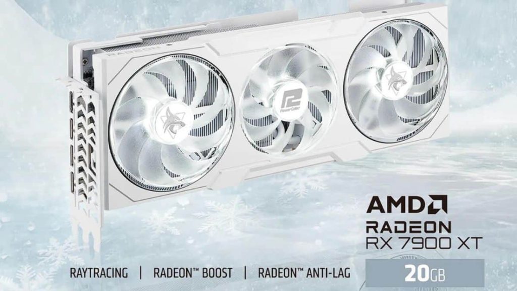 PowerColor تقدم بطاقة Hellhound Spectral RX 7900 XT باللون الأبيض