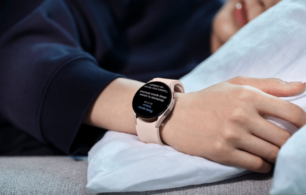 سامسونج تكتشف انقطاع التنفس أثناء النوم