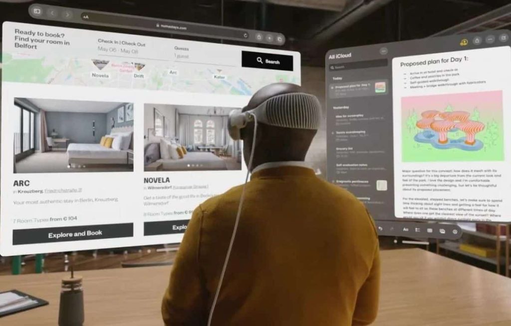 كيفية إنشاء حسابات متعددة في نظارة آبل Vision Pro