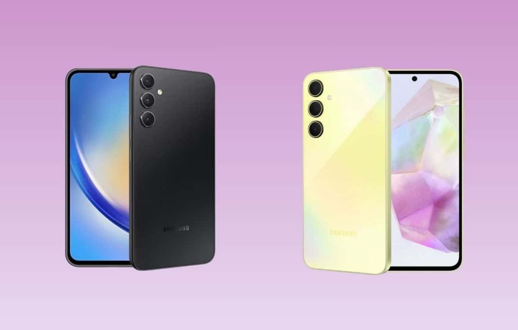 أبرز الفروق بين هاتفي سامسونج Galaxy A35 5G و Galaxy A34 5G