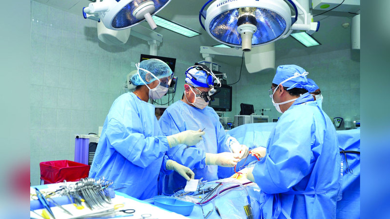5500 جراحة ناجحة لقلوب الأطفال في «خليفة الطبية»