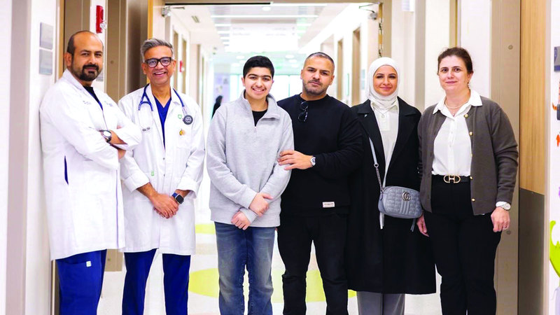 المستشفى الأميركي في دبي ينقذ فتى كويتياً مصاباً بداء «واغنر» النادر.. ويعيده إلى حياته الطبيعية