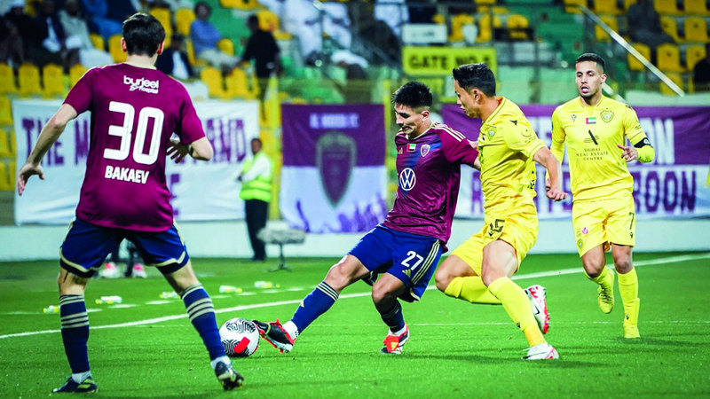 مهمة صعبة للوحدة وكلباء أمام الوصل والعين