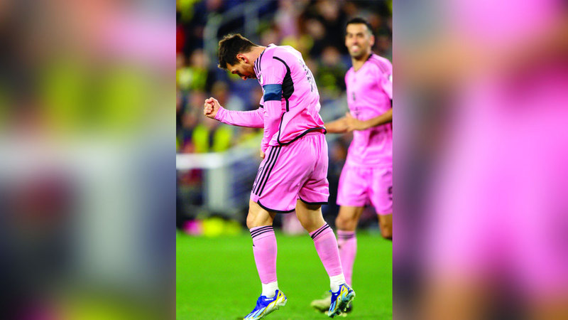 ميسي وسواريز يقودان عملية إنقاذ في ميامي