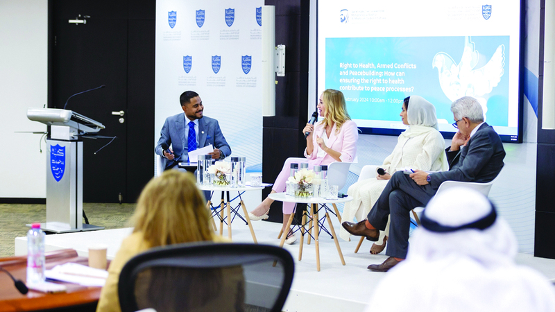 مناقشة دمج قطاع الرعاية الصحية في عمليات السلام