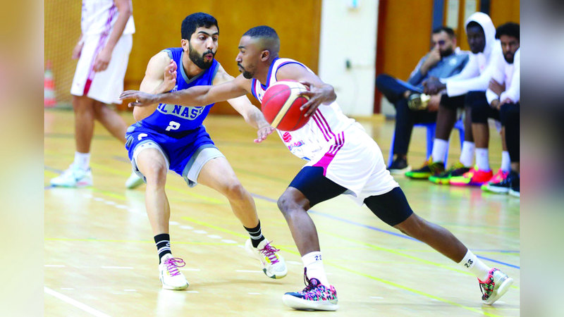 النصر والشارقة يدشنان نصف نهائي دوري السلة اليوم