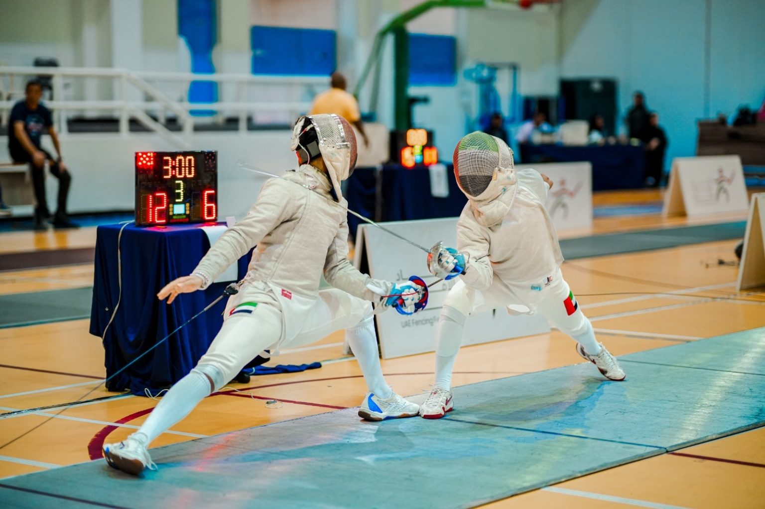 20 لاعباً يمثلون مبارزة الإمارات في دورة الألعاب الخليجية للشباب