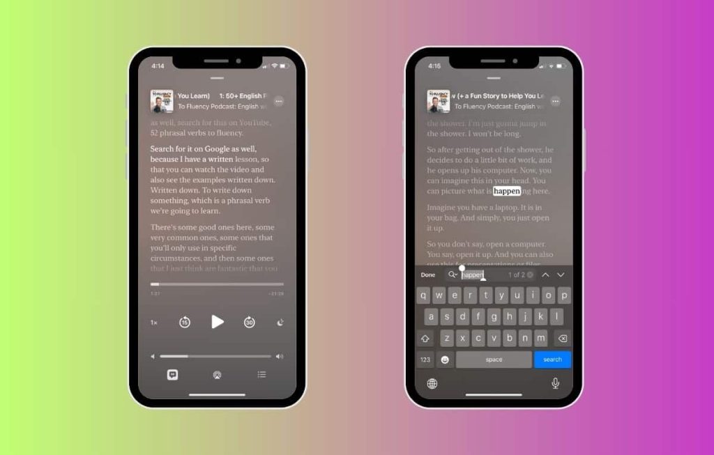 تحديث iOS 17.4.. إليك كيفية نسخ حلقات البودكاست في تطبيق Podcasts