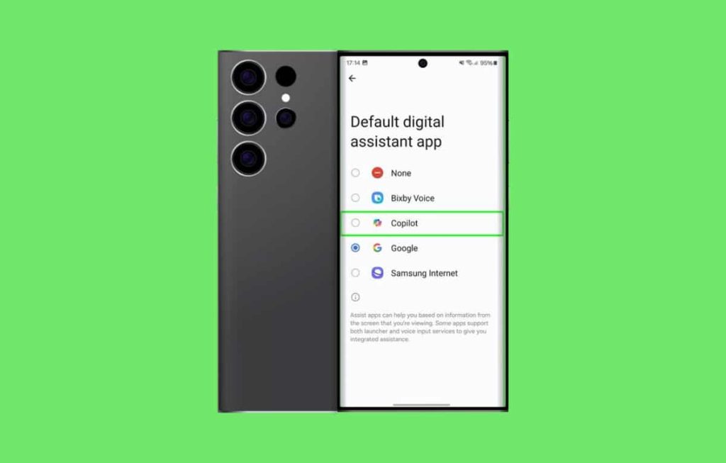 كيف تجعل Copilot مساعدك الافتراضي بدلًا من Bixby في هواتف سامسونج جالاكسي؟