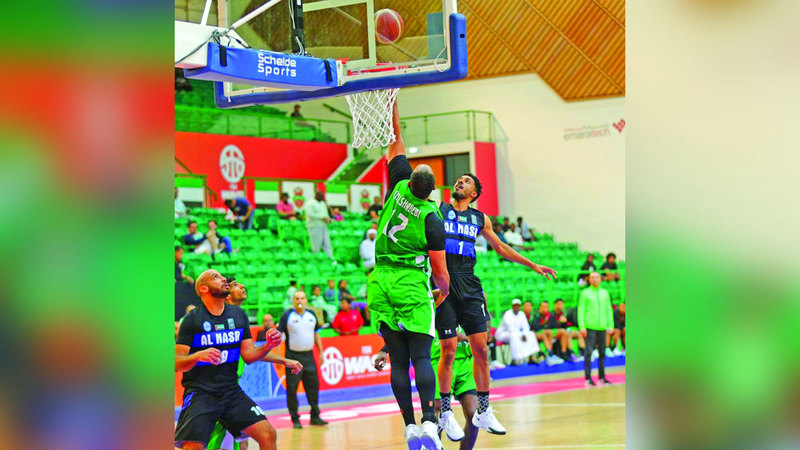 شباب الأهلي يدشن «نهائي السلة» بفوز صعب على النصر