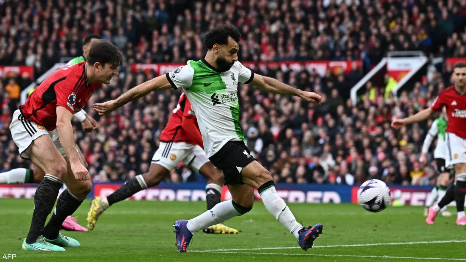 محمد صلاح يحطم 3 ارقام قياسية في أمسية تعادل ليفربول ومانشستر يونايتد