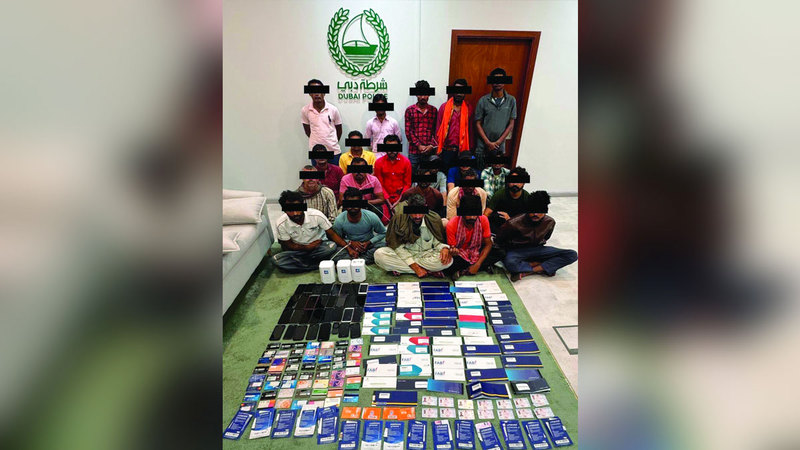 494 متورطاً في احتيالات إلكترونية على عملاء البنوك ضبطتهم شرطة دبي خلال 2023