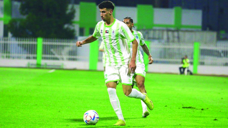 حنيوي: كل تركيزي حالياً مع دبا الحصن لحسم الصعود إلى «المحترفين»