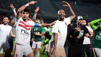 احتفالات الزمالك بالفوز على الأهلي بقيادة شيكابالا (فيديو)