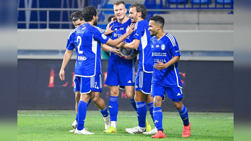 النصر يواصل الإبداع وينتزع فوزاً صعباً أمام شباب الأهلي