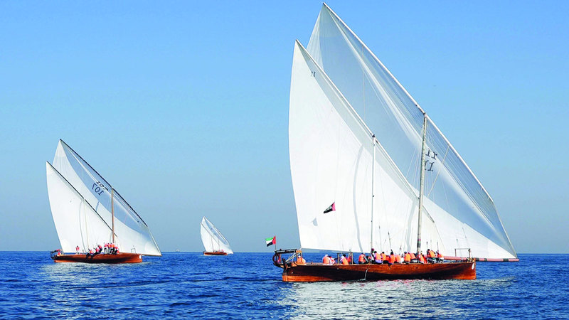 تأجيل سباق دبي للسفن الشراعية المحلية 60 قدماً