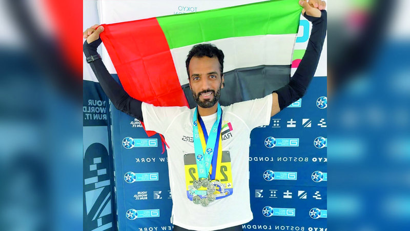 عبدالله الشحي.. عدّاء إماراتي يقطع 1055 كيلومتراً في 34 ماراثوناً