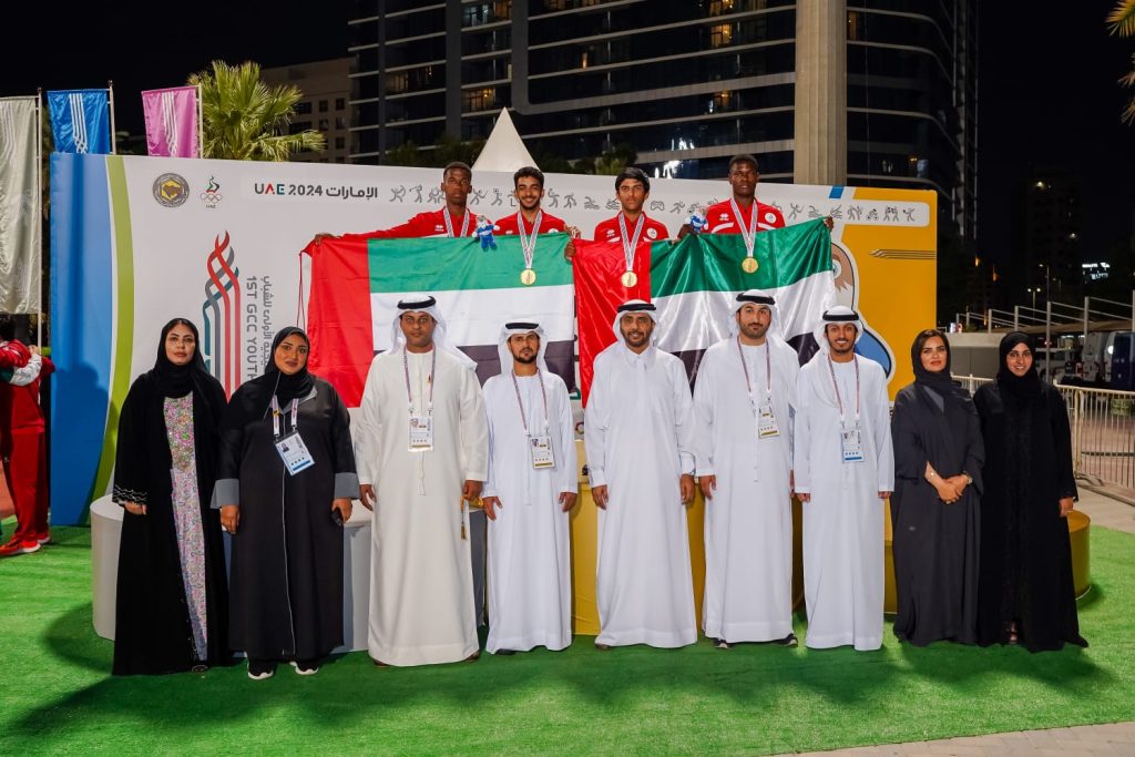 الإمارات تتصدر «الألعاب الخليجية للشباب» بـ 144 ميدالية