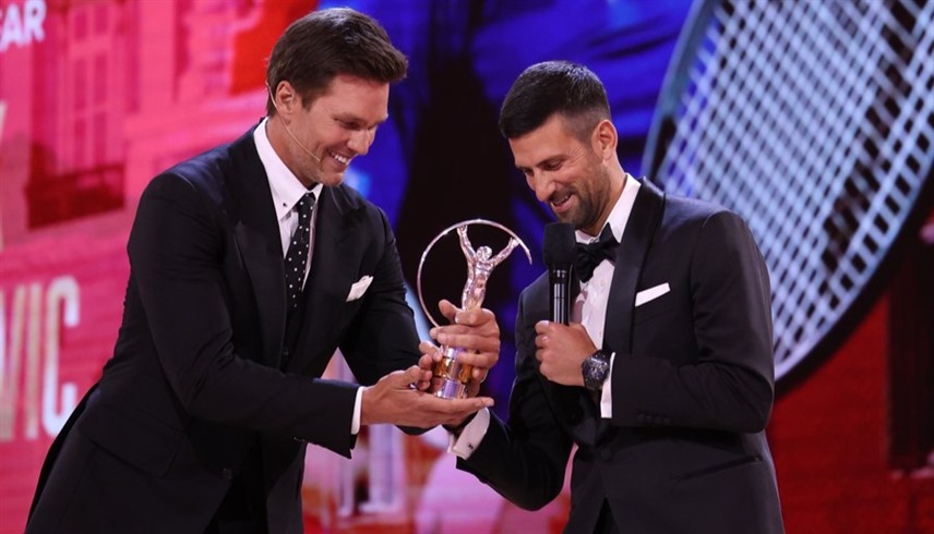 ديوكوفيتش أفضل رياضي في العالم للمرة الخامسة