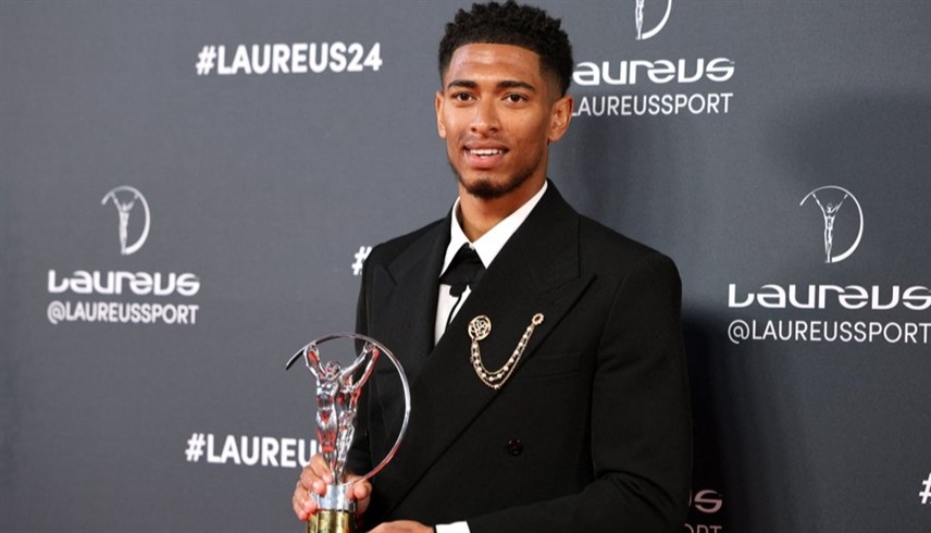 بيلينغهام يفوز بجائزة لوريوس