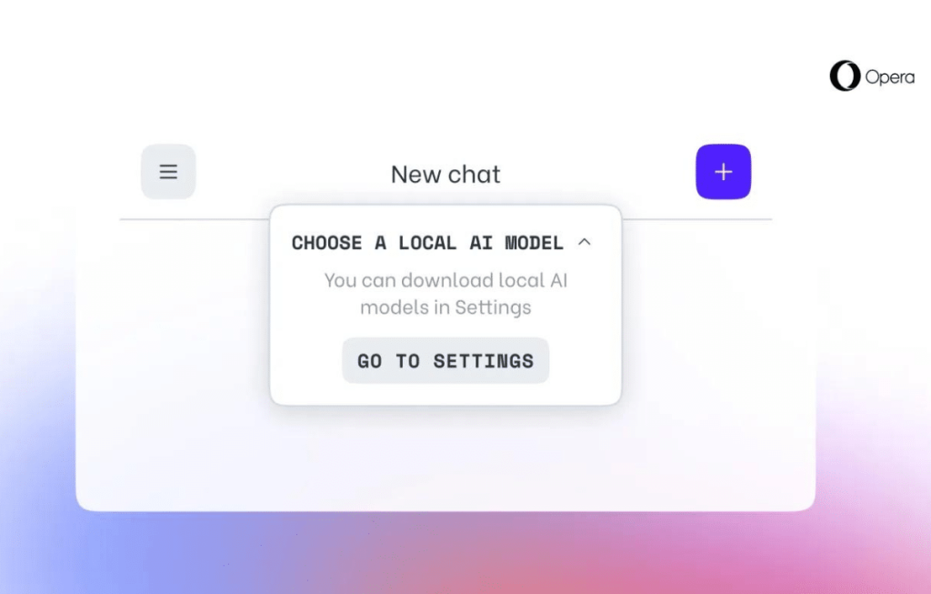أوبرا تجلب نماذج الذكاء الاصطناعي إلى جهازك