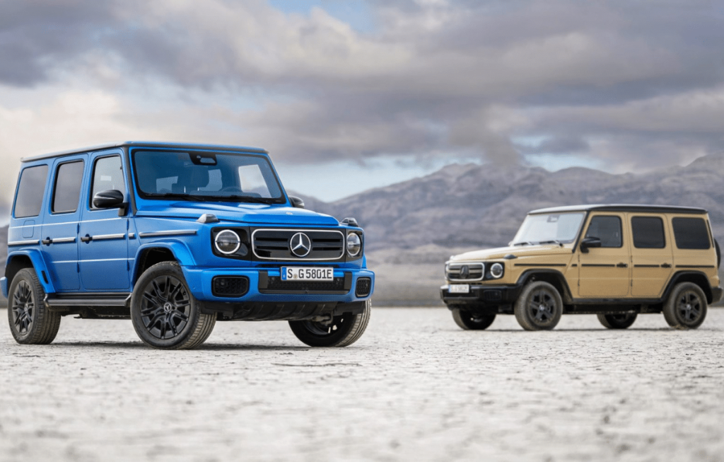 مرسيدس تكشف عن سيارة كهربائية فاخرة للطرق الوعرة