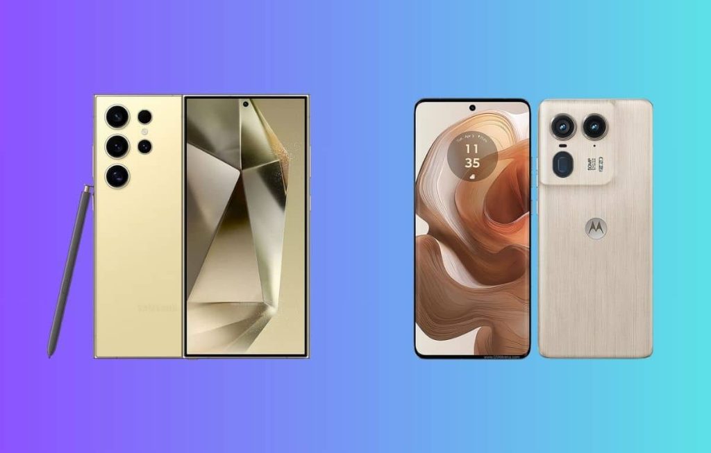 مقارنة بين هاتفي Edge 50 Ultra من موتورولا و Galaxy S24 Ultra من سامسونج
