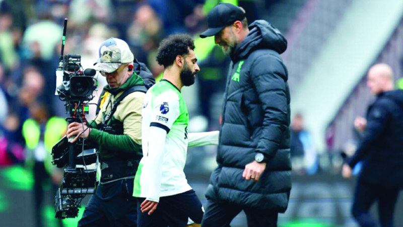 كلوب: مشكلتي مع صلاح انتهت