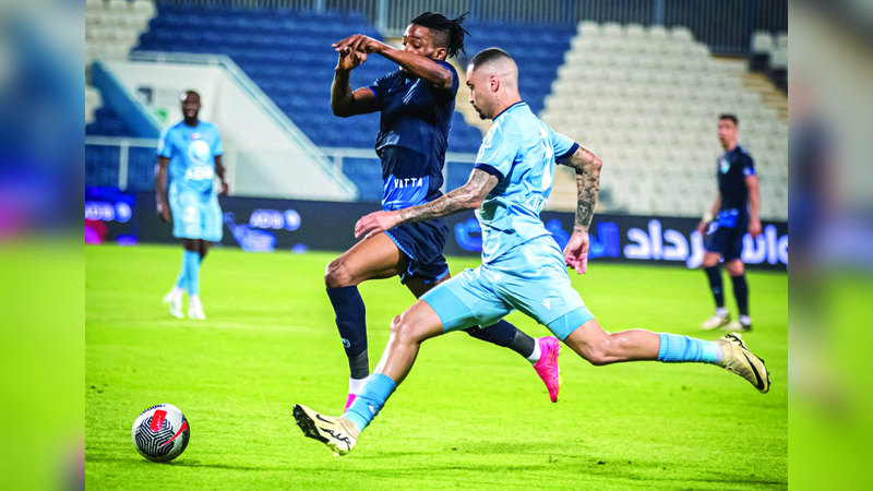 حتا في مباراة «الأمل الأخير» أمام عجمان