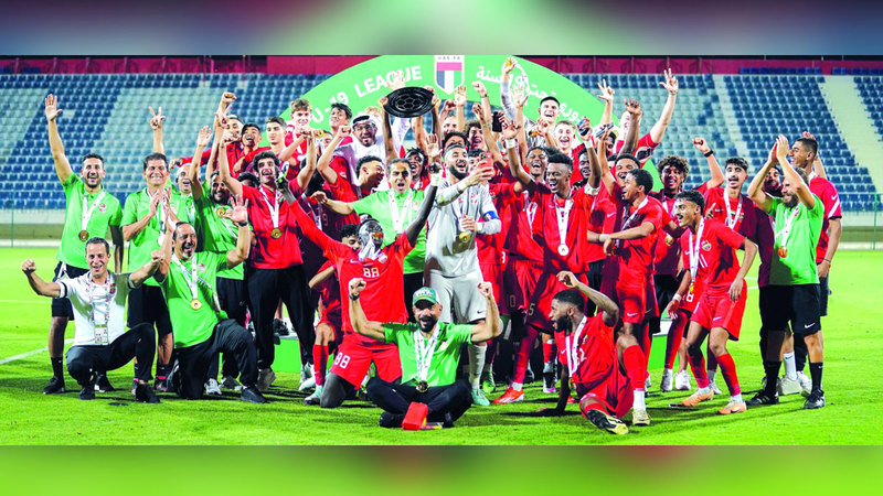 شباب الأهلي بطلاً لدوري تحت 19