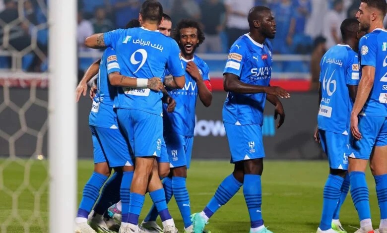 الهلال يسعى للتتويج بلقب الدوري السعودي أمام الحزم