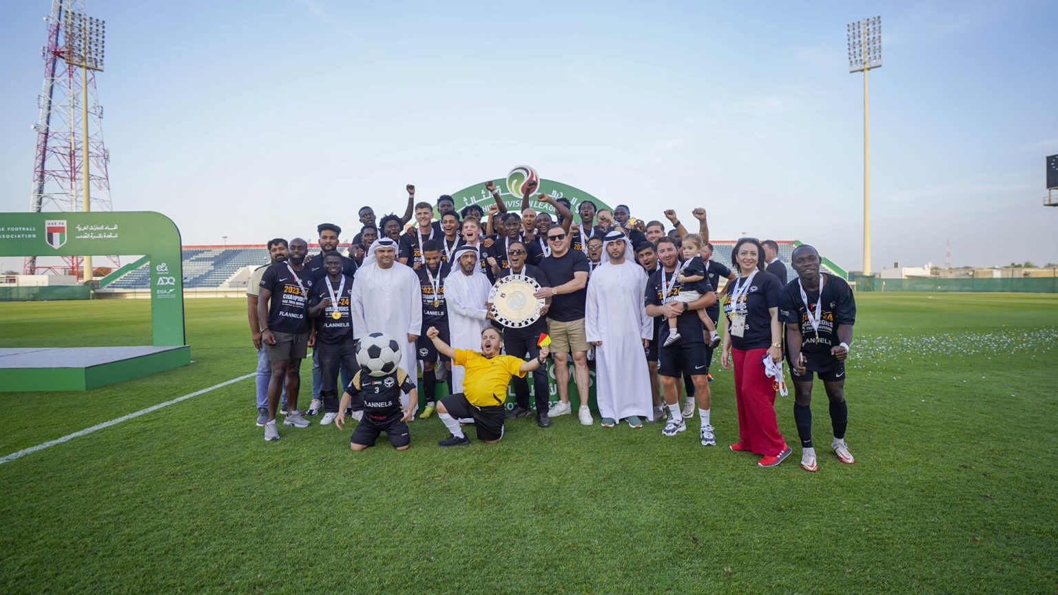 فريق «الصقور العربية» يُتوج بطلاً لدوري الدرجة الثالثة