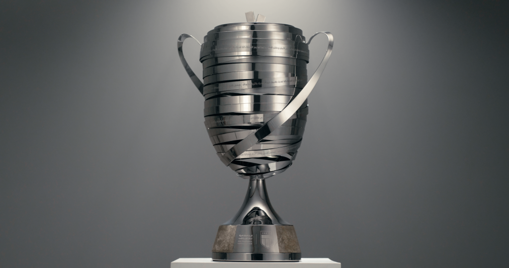 تصميم جديد لكأس رئيس الدولة مصنوعة من “نواة التمر”