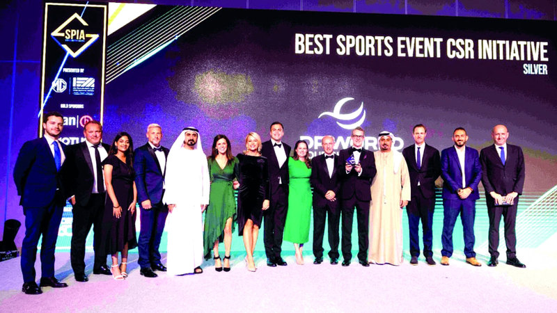 جولة «دي بي ورلد» للغولف تظفر بـ 5 جوائز