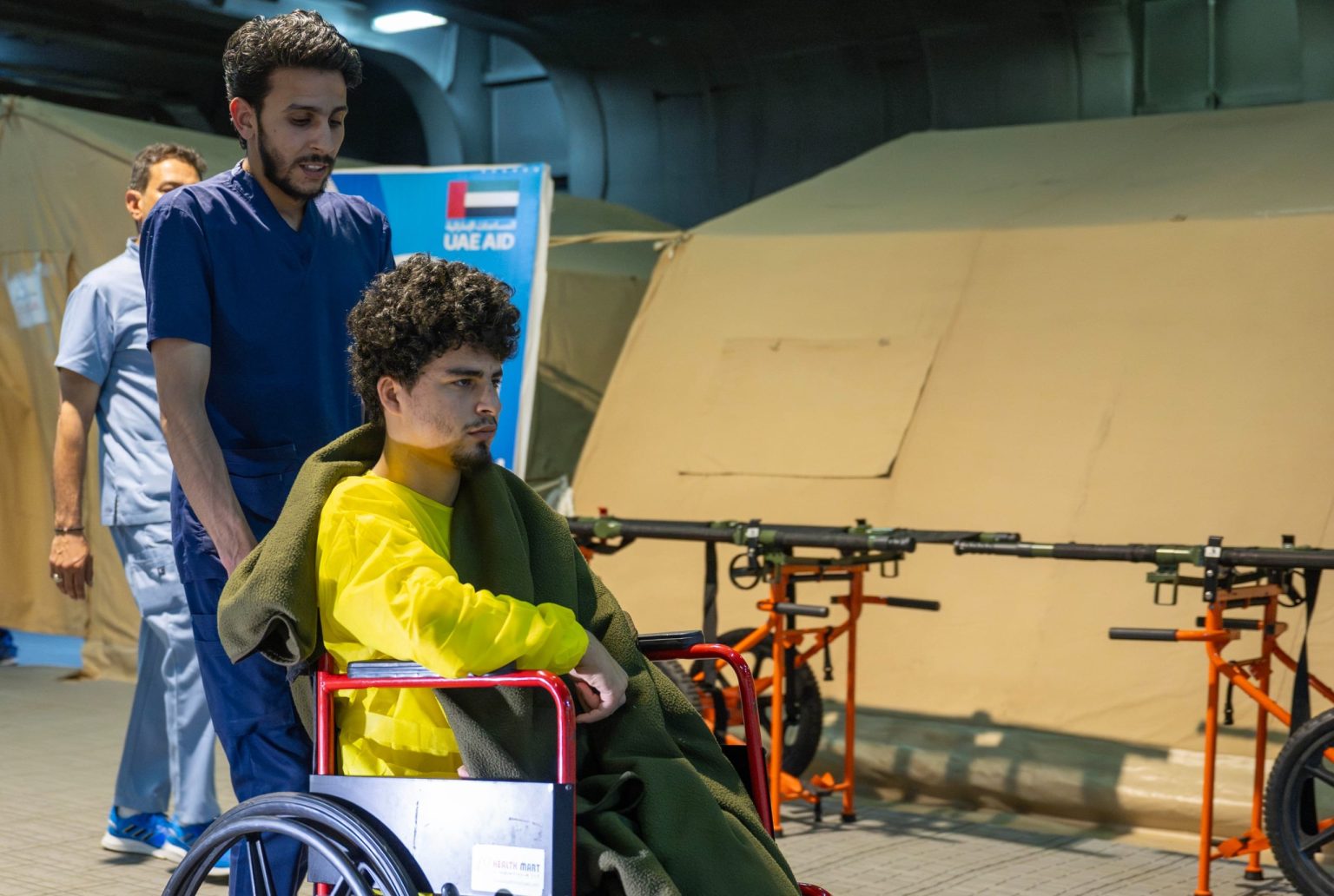 المستشفى الإماراتي العائم في العريش يجري عددا من العمليات الجراحية النوعية